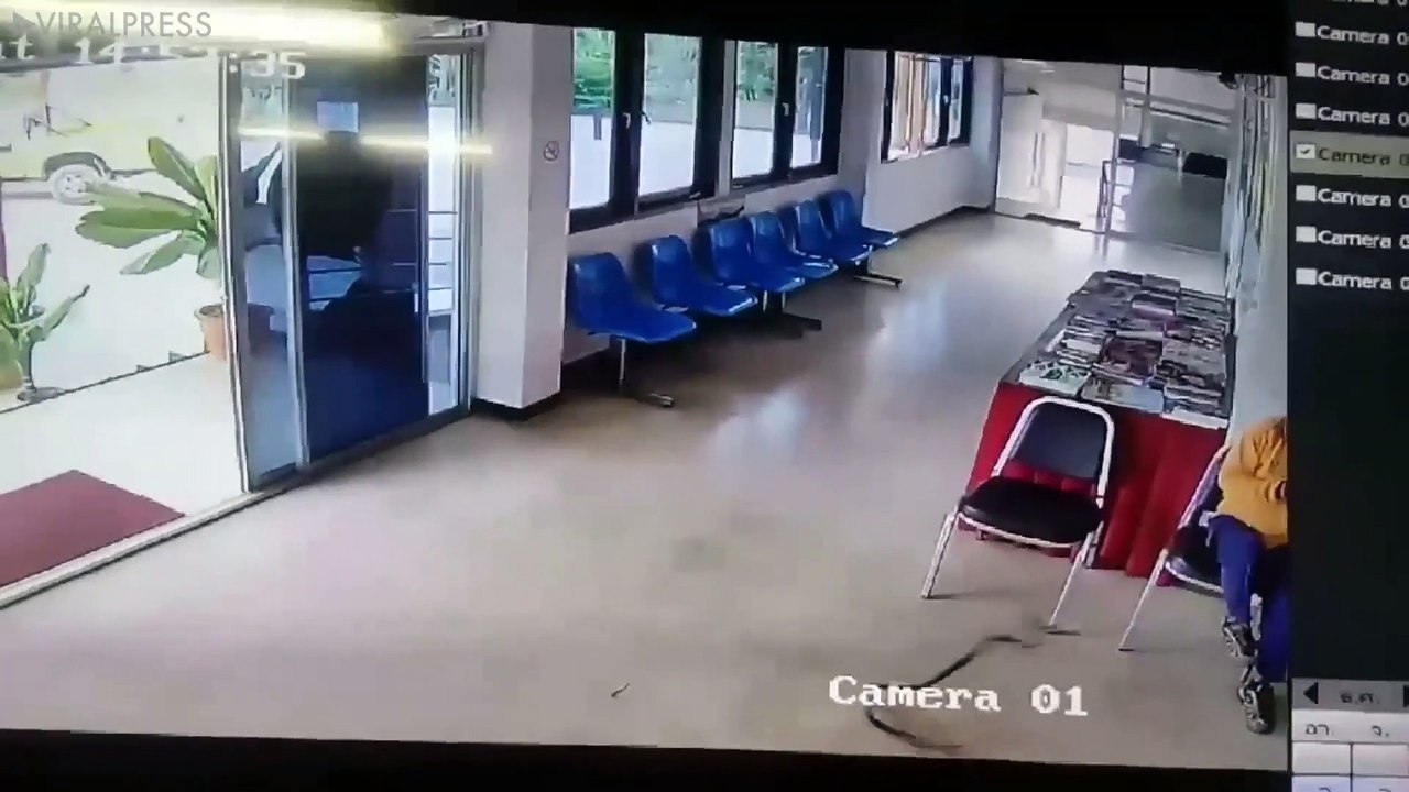 Un serpent attaque un homme dans un commissariat (Thaïlande)