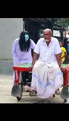 The Funny_Ghost_Scary_Prank_! Krishna comedy_#Shorts videos 