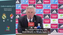 Playful Ancelotti tries to fend off future questions as Real hammer Valladolid