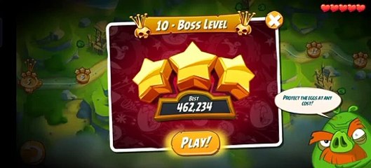 Angry Birds 2 | Level 10 | Boss Level | Hitting Fun | Angry Bird 2 Show