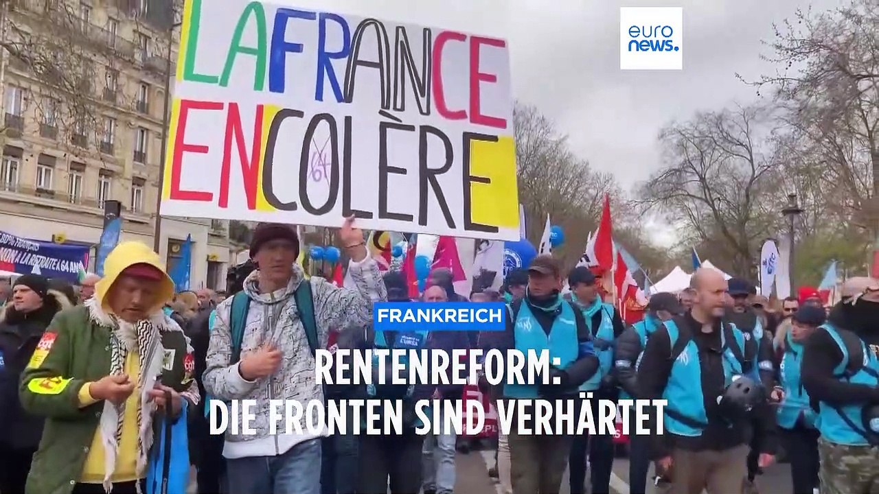 Französische Rentenreform: Fronten verhärtet, extreme Rechte legt zu