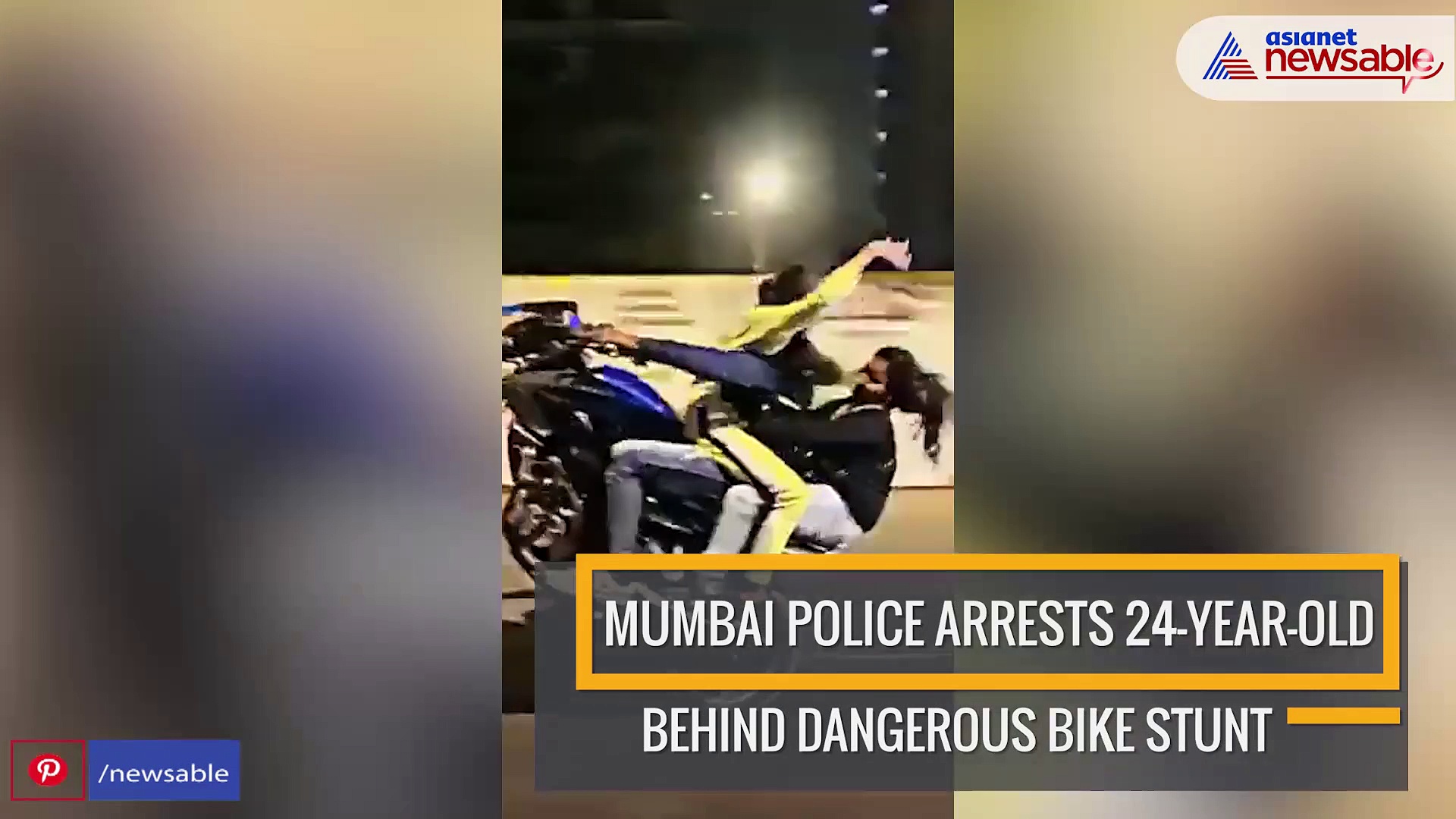 Mumbai Police arrests 24-year-old behind THIS dangerous bike stunt (WATCH)