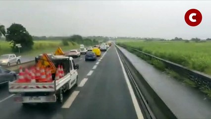 Ouverture de la voie réservée aux transports en commun entre Sainte-Suzanne et Duparc