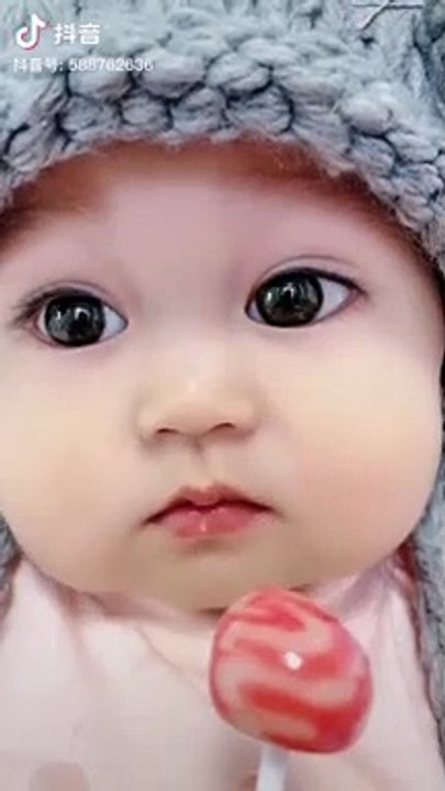 Adorable, Cute Baby Kid Smiling Beautiful Eyes
