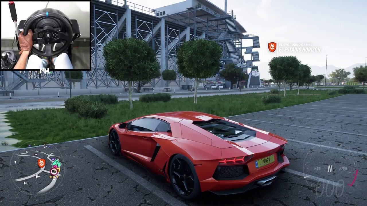 1500HP Lamborghini Aventador LP700-4 _ Forza Horizon 5 _ Steering Wheel Gameplay(720P_HD)