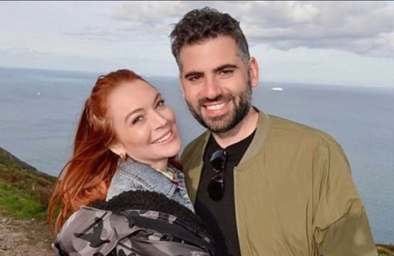 Lindsay Lohan, celebra su primer aniversario de boda con su marido Bader Shammas