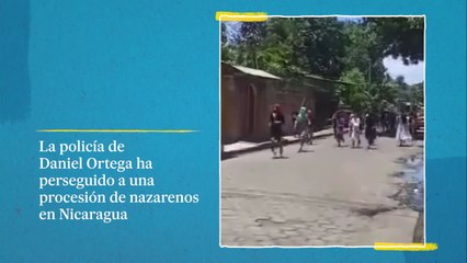 Policía persigue procesión católica en Nicaragua | EL PAÍS