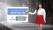 [날씨] 오늘 식목일·청명, 전국 단비...남해안·제주도 호우 / YTN