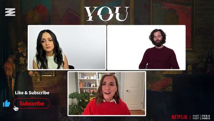 Penn Badgley & Amy-Leigh Hickman On Filming & "You" In London & What Makes Season 4 Different