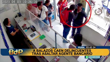 Download Video: Sullana: a balazos caen delincuentes que minutos antes asaltaron agente bancario