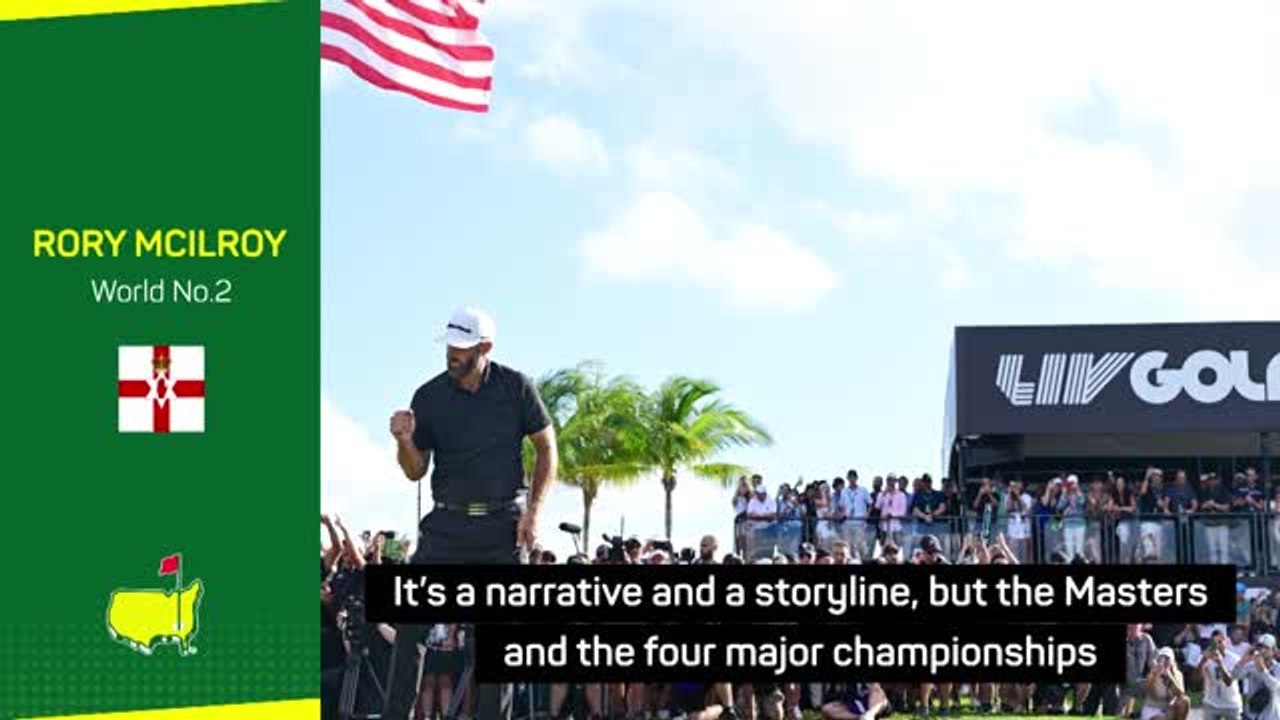 McIlroy and Rahm won't let LIV Golf rivalry overshadow Masters