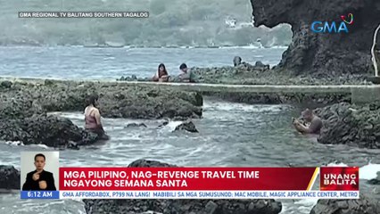 Mga Pilipino, nag-revenge travel time ngayong Semana Santa | UB