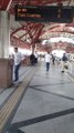 Kashmiri gate of India Delhi metro station