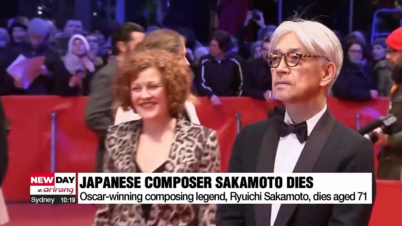 Japanese Oscarwinning composer, Ryuichi Sakamoto, dies aged 71 video