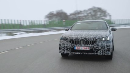 Testing the new BMW i5. Chapter 3 - Test drive near Dingolfing, Germany