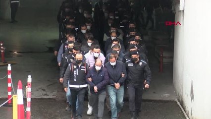 SİLİVRİ TAPU MÜDÜRLÜĞÜ'NDEKİ RÜŞVET OPERASYONUNDA GÖZALTINA ALINANLAR ADLİYEYE SEVK EDİLDİ