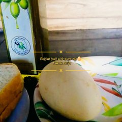 Food recipe: Russian toast with goose egg