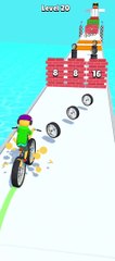 Big Bike Battery Run and Squeezy Girl Max Levels Gameplay (Bela Gaming)