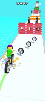 Big Bike Battery Run and Squeezy Girl Max Levels Gameplay (Bela Gaming)