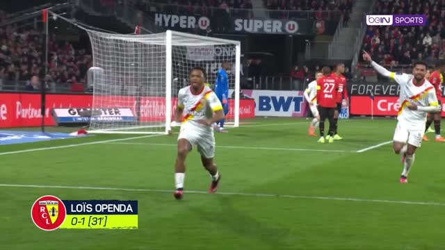 Lens narrow gap on PSG with win at Rennes