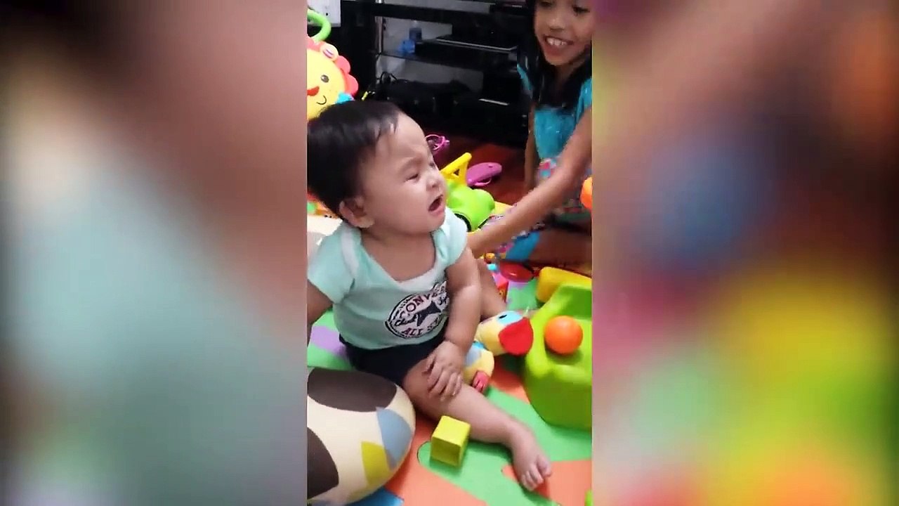 10 Minutes Of Funny Babies Scared Of Everything - Funny Baby Reactions