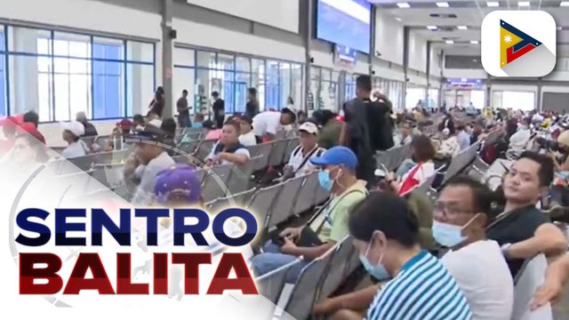 Mga pasaherong uuwi ng Visayas, dagsa na sa Batangas Port