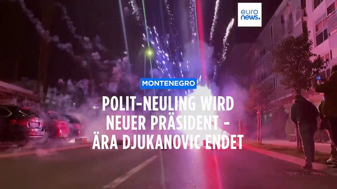 Polit-Neuling Milatovic wird neuer Präsident Montenegros