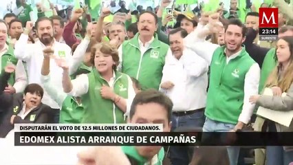 IEEM da banderazo de salida para campañas de Delfina Gómez y Del Moral por el Edomex