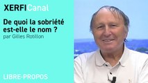 De quoi la sobriété est-elle le nom ? [Gilles Rotillon]