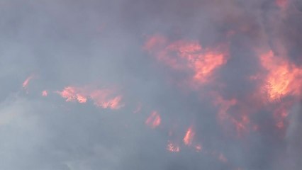 충남 홍성 산불 진화율 66%...오전보다 다소 떨어져 / YTN