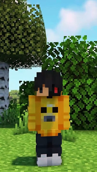 Minecraft but I can't touch the Color RED #shorts