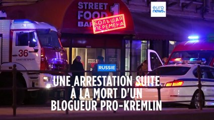Russie : un blogueur militaire russe connu tué dans une explosion à Saint-Pétersbourg