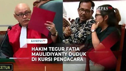 Hakim Tegur Fatia Duduk di Kursi Pengaraca saat Sidang: Saudara Tidak Etis!
