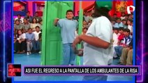 Así fue el regreso a las pantallas de los “Ambulantes de la Risa”