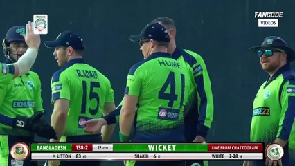 BAN v IRE 2nd T20I Highlights_BAN drub IRE by 77 runs to take 2-0 lead