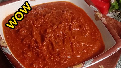 Download Video: Chutni recipe Best tamatar chutney/ Tomato Puree/ easy tamatar chutni/ Ramzan  special recipe #tomatopuree #sauce