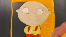 Pancake Artist cooks to perfection Stewie griffin from The Family Guy