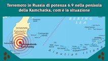 Terremoto in Russia di potenza 6.9 nella penisola della Kamchatka, com'è la situazione