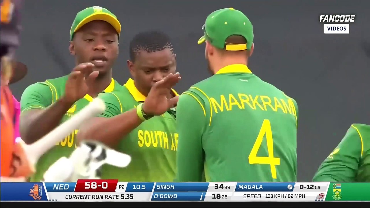 SA V NED 1st ODI Highlights_SA storm past NED by 8 wickets to clinch 1st ODI