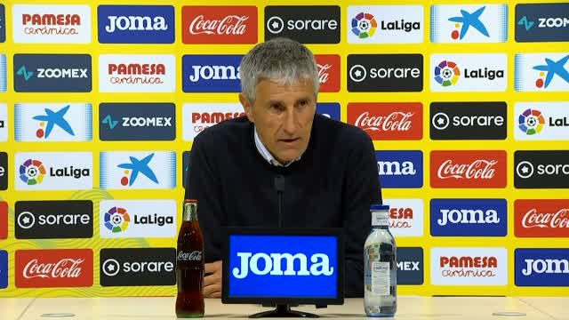 Quique Setién: Lo importante es que hemos hecho un gran partido ante un gran rival