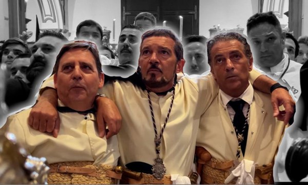 Antonio Banderas no falla a su cita con la Semana Santa de Málaga