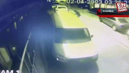 Zeytinburnu'nda park halindeki otomobil çalındı