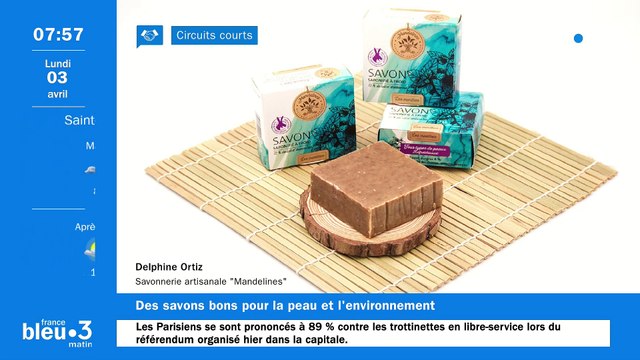 À Vanosc, Mandelines , savons au lait d'ânesse et cosmétiques respectueux de la peau et de l'environnement