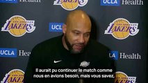 Lakers - Ham : “Nous ne voulions pas prendre de risque avec Russell”