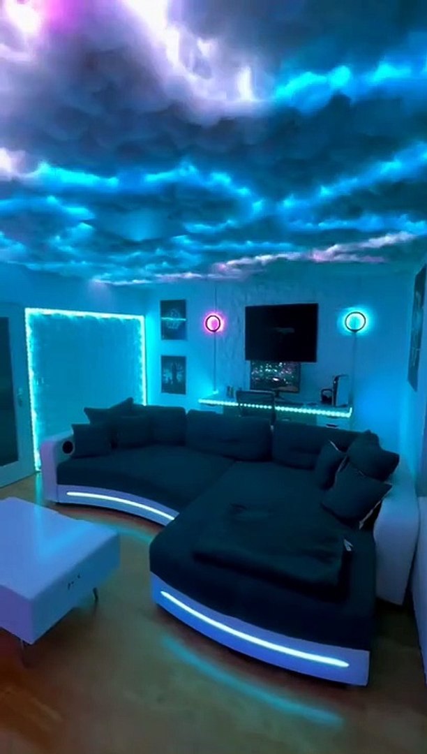 Gaming room pubg mobile game play