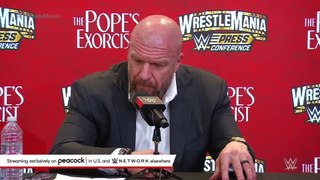 Triple H shares an emotional story- WrestleMania 39 Sunday Press Conference Highlights