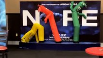 'Enough internet for today!' - Funny Inflatable Air Puppet Dancer shows some sick moves