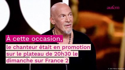 "Ne me mets pas dans des pièges comme ça" : Florent Pagny gêné sur le plateau de 20h30 le Dimanche