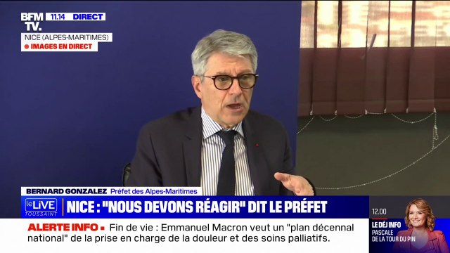 Vidéo d'un homme armé à Nice: de la drogue, un pistolet d'alarme automatique et un coffre-fort saisis selon le préfet