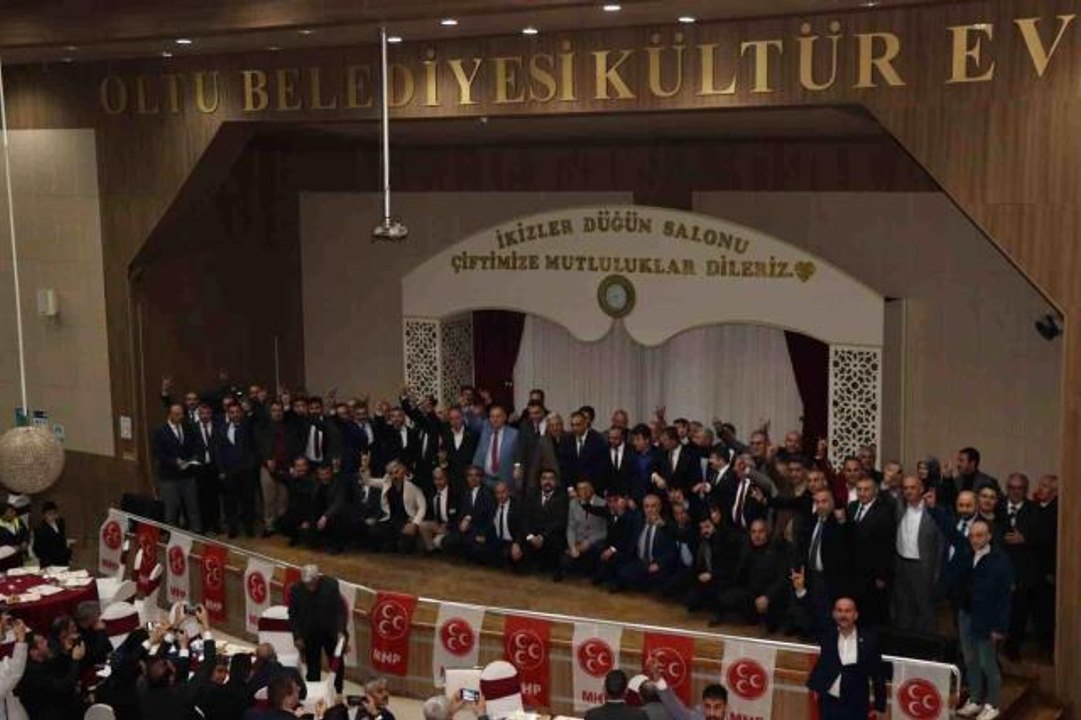 MHP Oltu Teşkilatı 'Cumhur İftar Yemeği' verdi